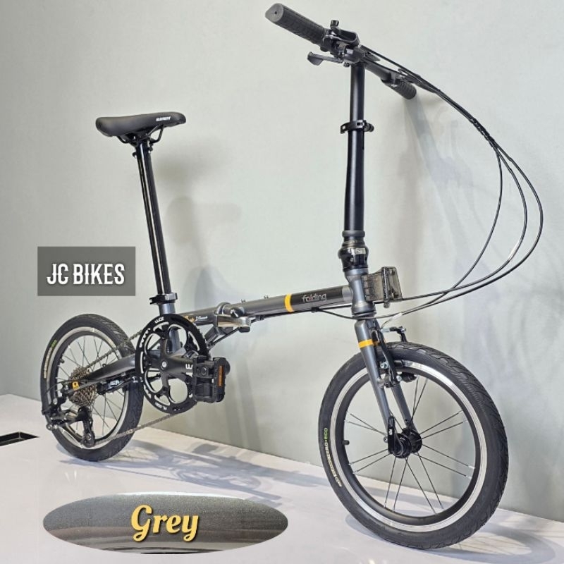 Sepeda Lipat Element x Gust V-Brake 10sp, 16