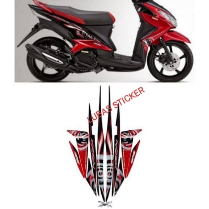 Jual Striping Sticker Stiker Striping Lis les Standar motor Yamaha Xeon ...