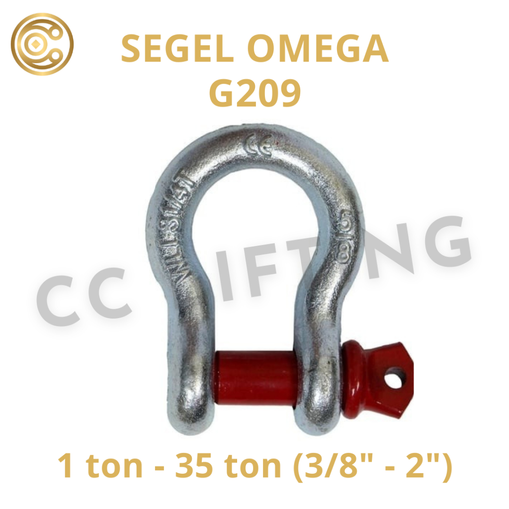 Jual Segel Omega G209 2 Ton - 1/2
