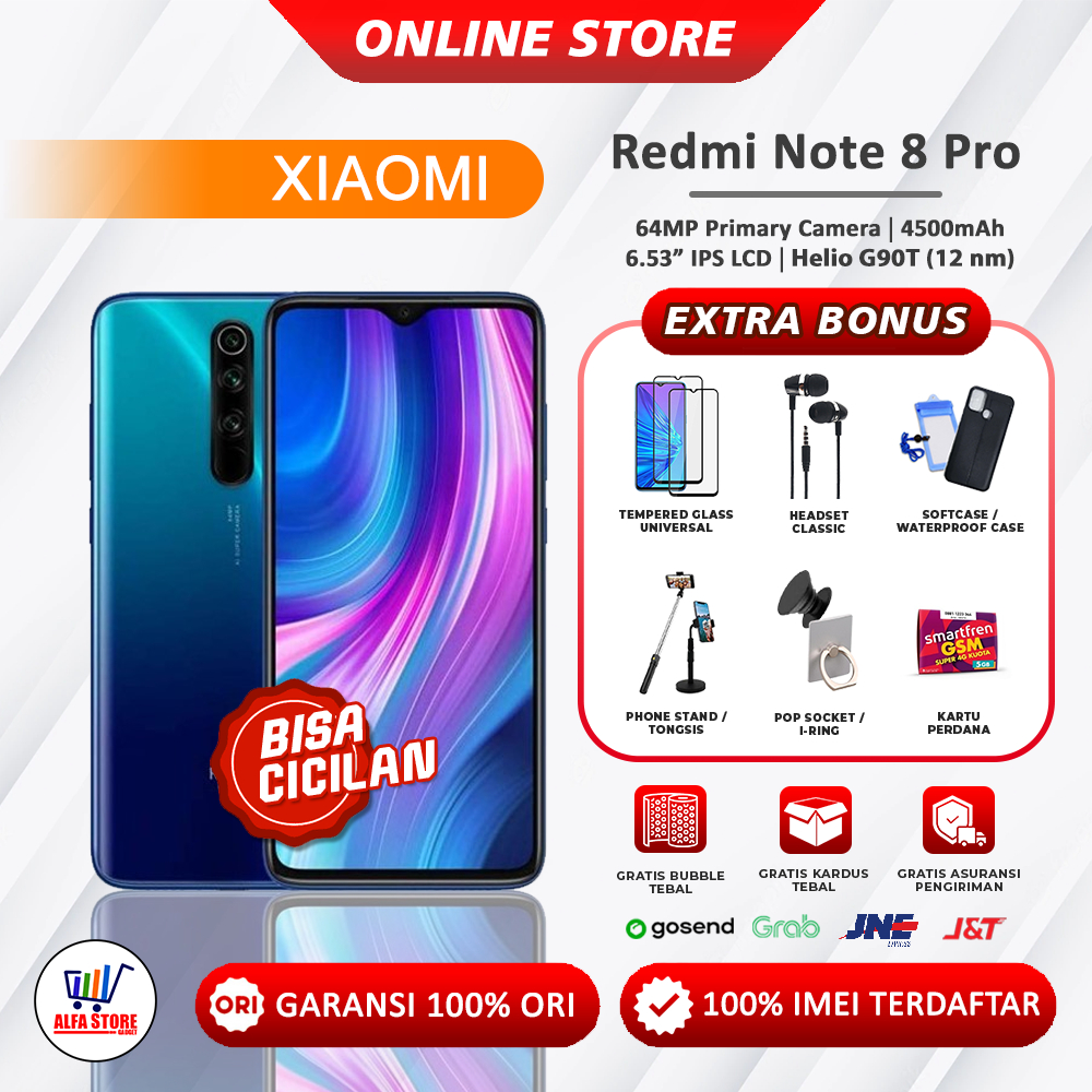 Jual Xiaomi Redmi Note 8 Pro 6/128GB note 8 ram 4/64gb garansi resmi ...