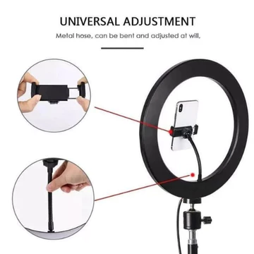 Ring Light 26Cm 33Cm Lampu Selfiebcxb 260 Tripod 2.1