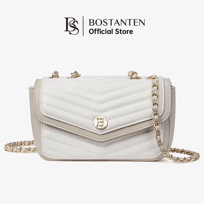 Jual BOSTANTEN Tas Wanita Tas Selempang Fashion Sling Bag Cewek Korea Vivian Sling Bag Shopee Indonesia
