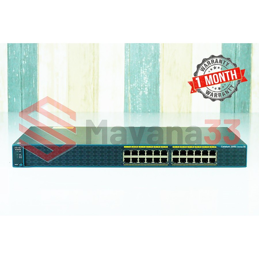 Jual Switch HUB Cisco Catalyst 2960 24 Port type ws-c2960-24-s v02 ...