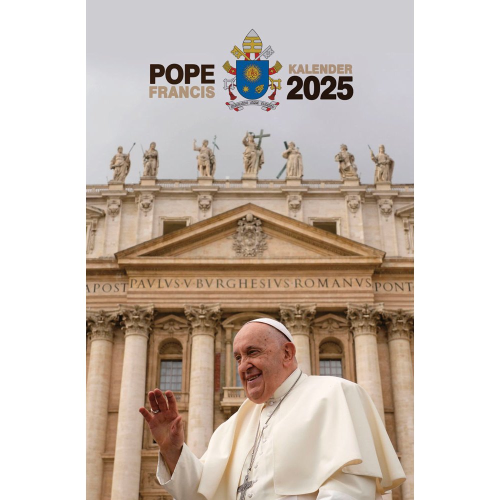 Jual Kalender Dinding 2025 Gambar dan Quote Pope Francis | Shopee Indonesia