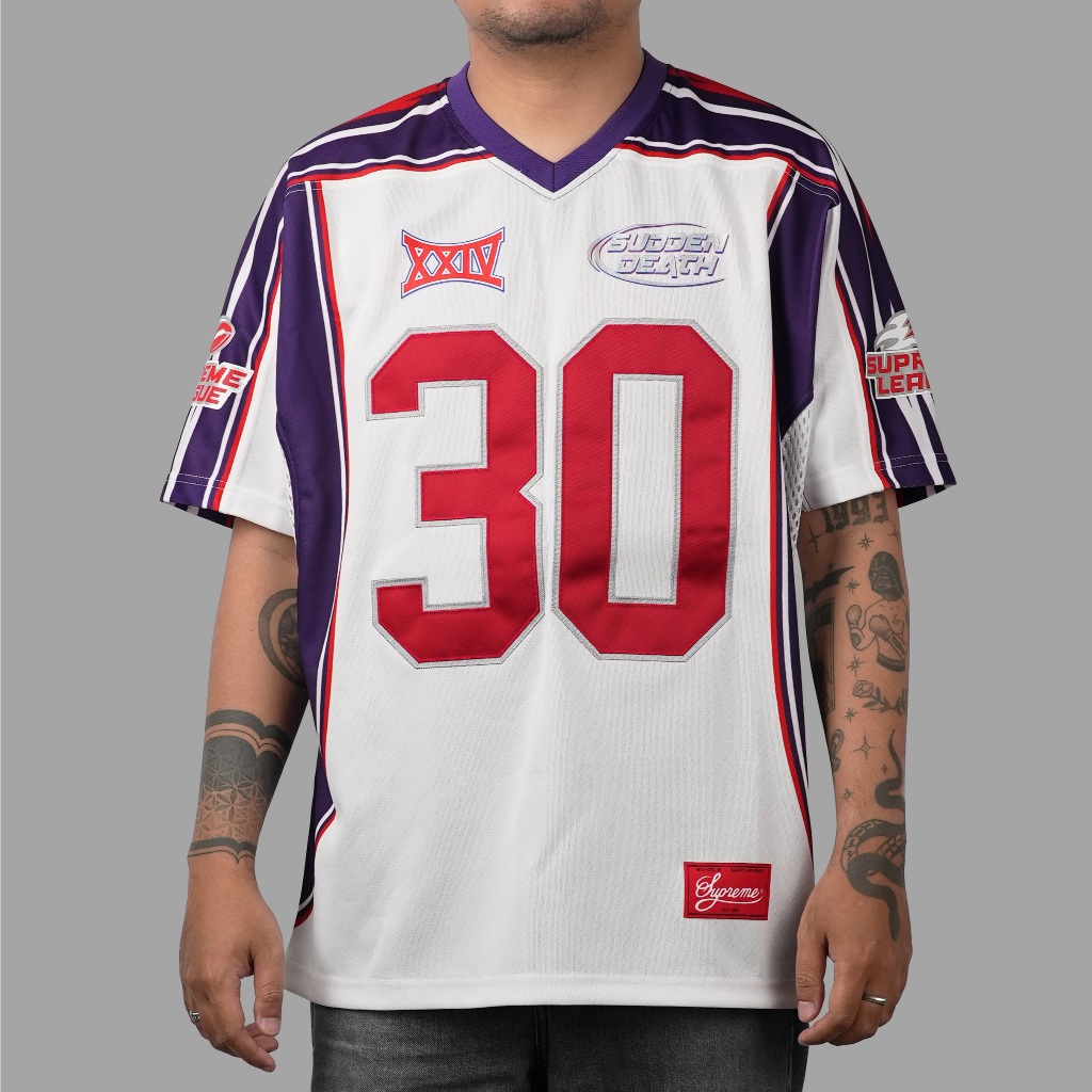 Supreme Sudden Death Football Jersey