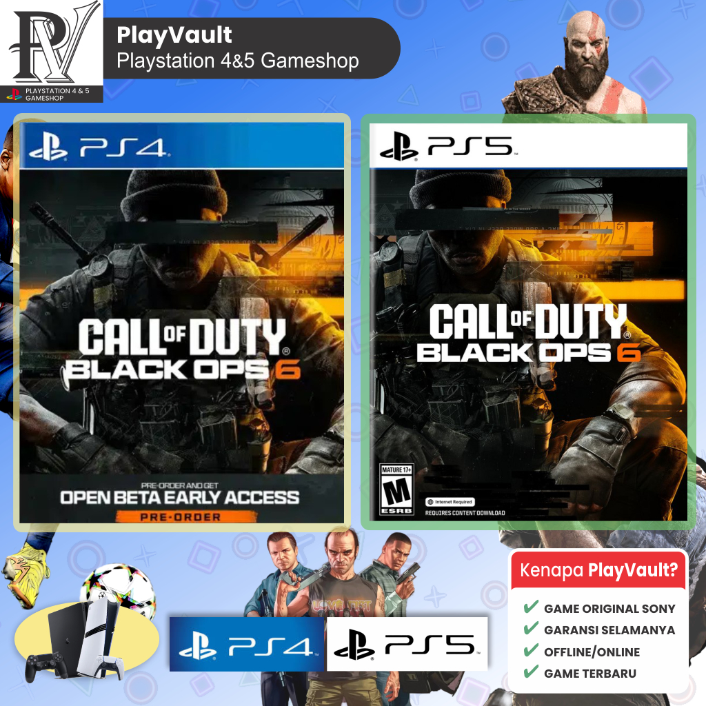 Jual Call of Duty Black Ops 6 PS4 PS5 | Shopee Indonesia