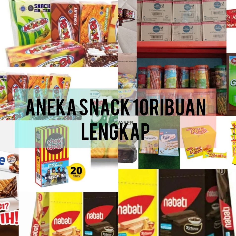 Jual Obral Pesanan KS Aneka Snack Box 1 Ribuan Aneka Snack Box Snack ...