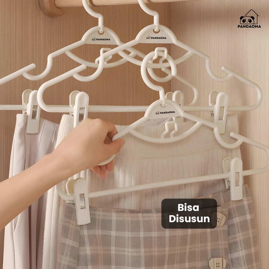 Hanger Jepit Susun