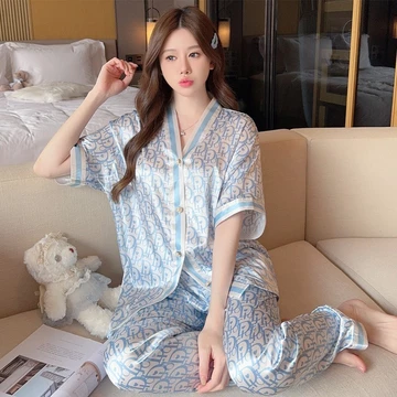 Baju Tidur Piyama Baju Tidur Wanita Dewasa Baju Piyama Wanita Dewasa Import Full Kancing Motif