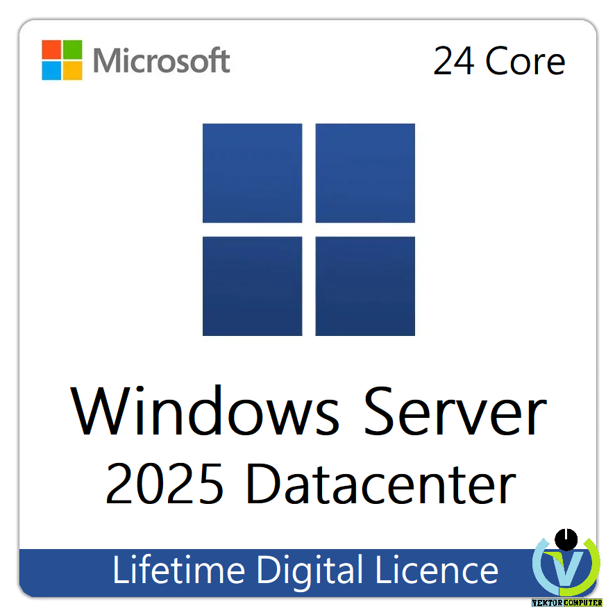 Jual Windows Server 2025 Datacenter 16 Core 5 CALs 24 Core 32 Core 48 ...