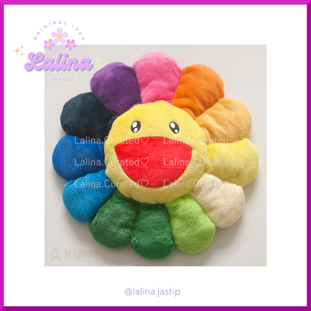 Takashi Murakami Flower Cushion 30cm 金銀(村上隆8cm Flower Takashi Murakami Flower Cushion 30cm 金銀(村上隆8cm Flower