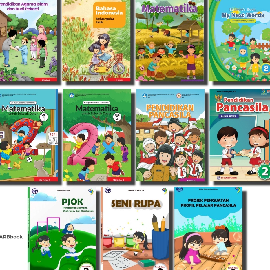 Jual DISCOUNT BUKU PAKET SD KELAS 2 KURIKULUM MERDEKA KURIKULUM ...