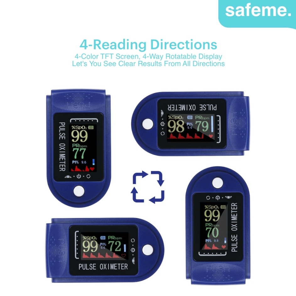 Jual Update Menarik Pulse Oximeter Fingertip LK88 Alat Pengukur Kadar ...