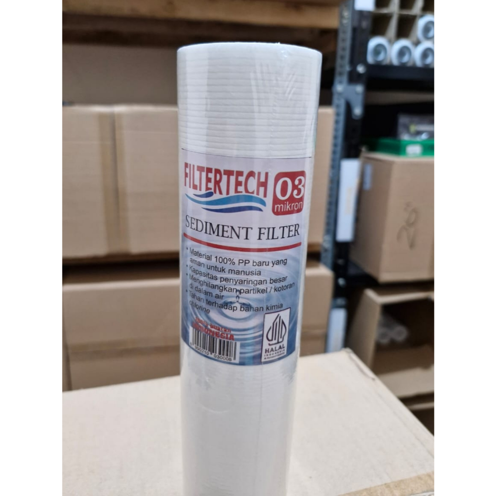 Jual Filter Air / Cartridge Filter 10 Inch 03 Micron Filtertech ...