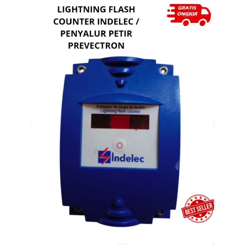 Jual LIGHTNING FLASH COUNTER INDELEC / PENYALUR PETIR PREVECTRON ...