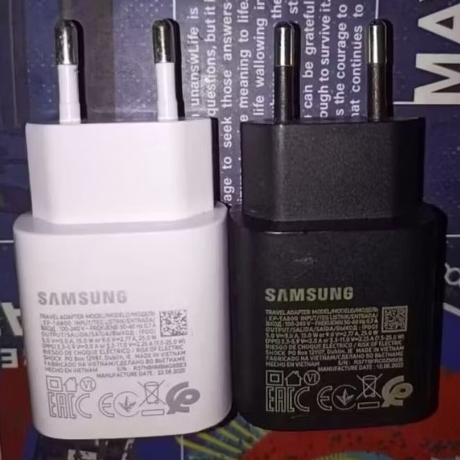 Jual ADAPTOR CARGER SAMSUNG 25 WATT ORI SEIN BAWAAN NOTE 10+, NOTE 20 ...