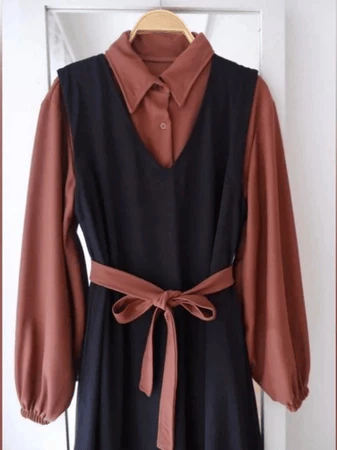 Gamis Overall Yolla Crinkle Airflow