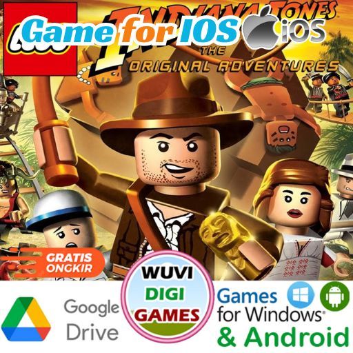 IOS Game Lego Indiana Jones The Original Adventures Untuk IPhone IPad PSP Game Terbaik Free PPSSPP Beli 3 Gratis 1 Untuk IPhone IPad PSP