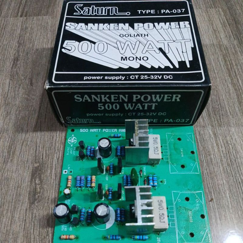 Jual Kit driver power 3 tingkat mono 500w PA 037 | Shopee Indonesia