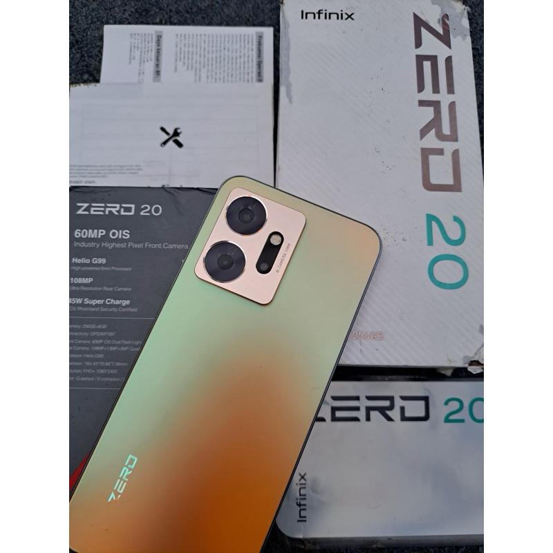 Jual ORIGINAL 100% | INFINIX ZERO 20 8/256gb fulset | Shopee Indonesia