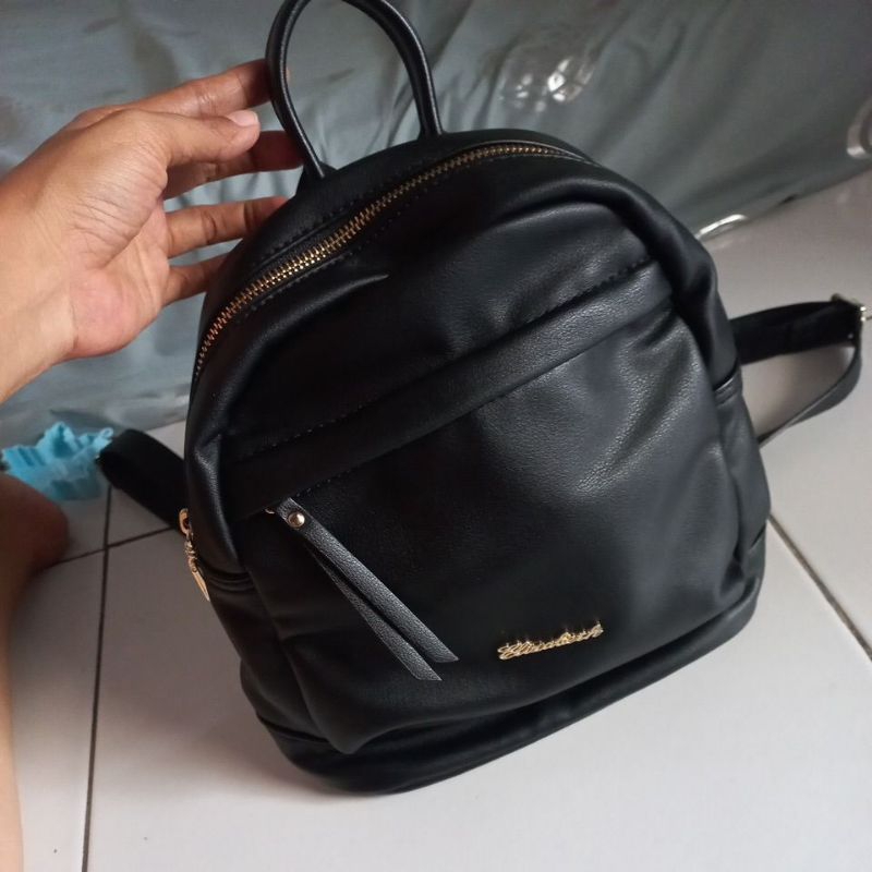 Jual Tas ransel elizabeth SECOND | Shopee Indonesia