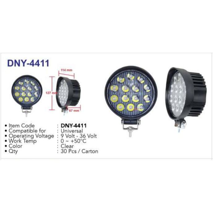 Jual DNY Universal Fog Lamp Lampu Kabut LED DNY-4411 1 Pcs | Shopee ...