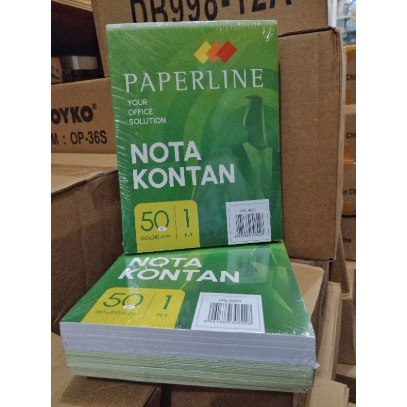 Jual Buku Nota Paperline Besar 1 play | Shopee Indonesia