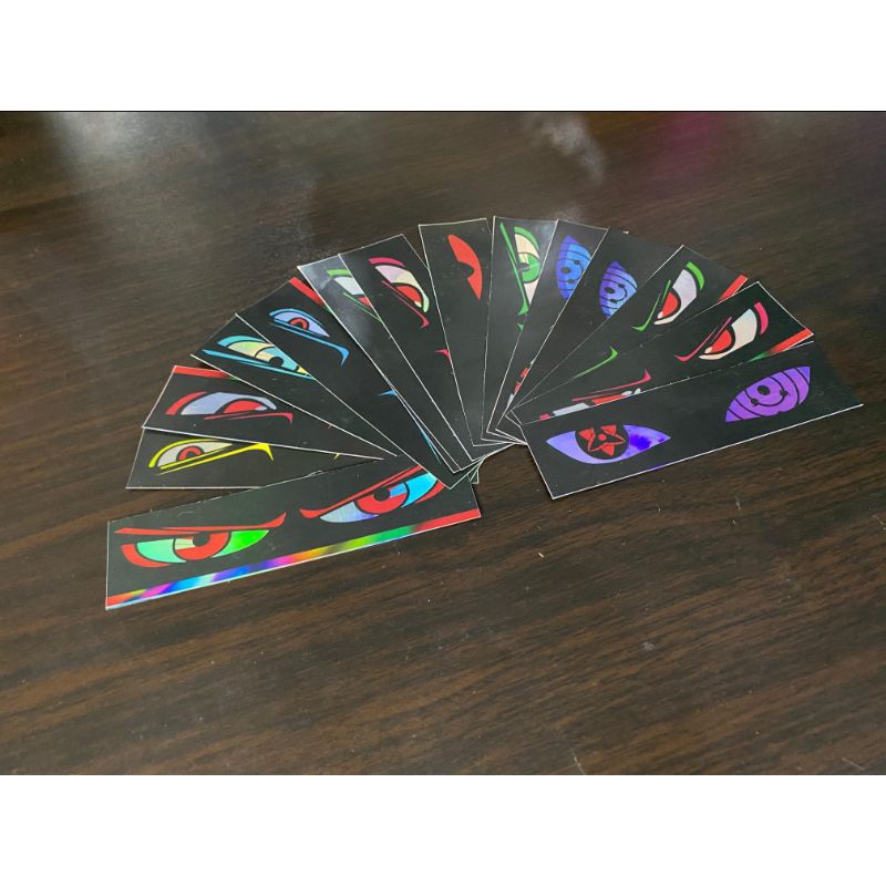 Jual STICKER STROBO ISI 15 PCS MATA ELANG BUAT DI MAINAN/MINIATUR BUS ...