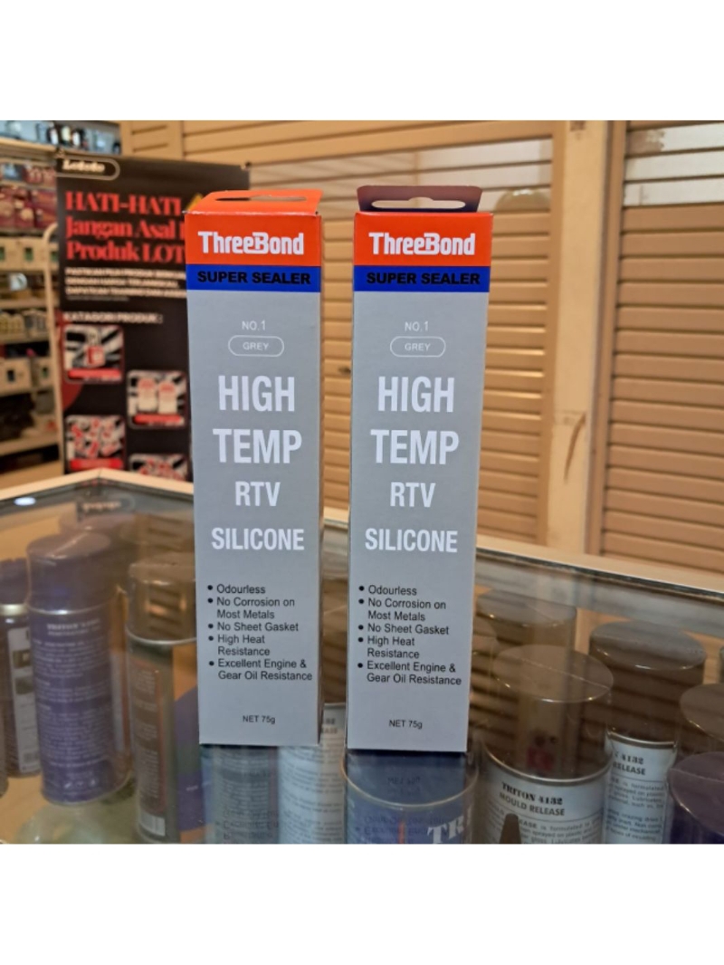 Jual Threebond high temp Rtv silicone Sealer 75gr Grey | Shopee Indonesia