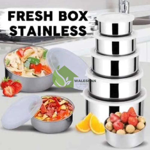 Jual Paket Rantang 5 Susun Tingkat Kotak Tempat Makan Piknik Fresh Box ...