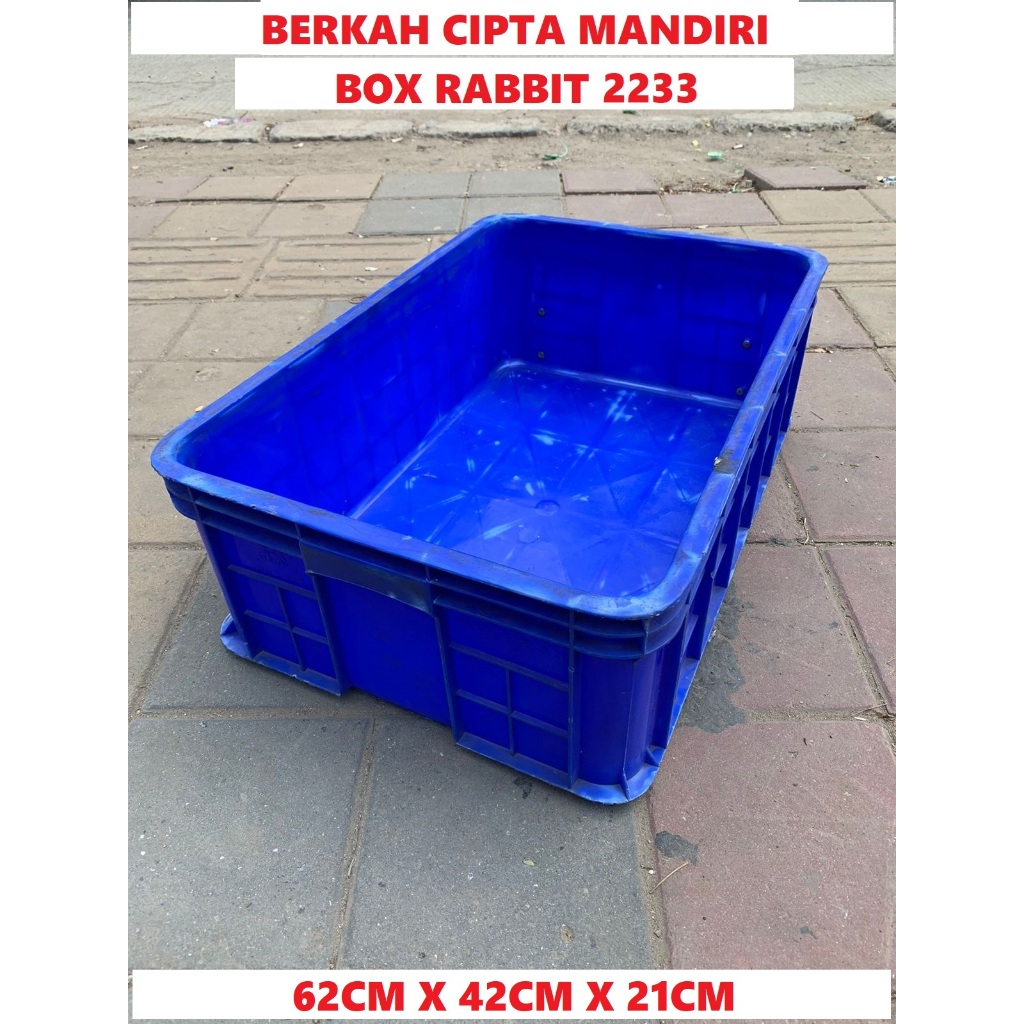 Jual WARNA RANDOM Box Rabbit 2233 Box cacing sutra Box pasir kucing Bak ...