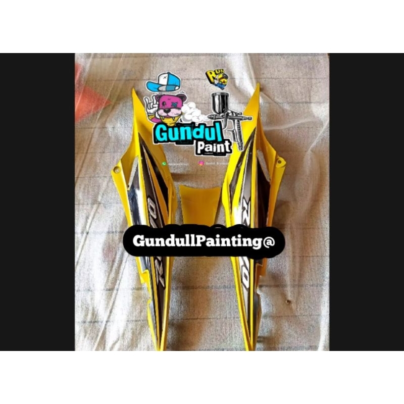 Jual Cover Body samping Honda Revo Lama kuning | Shopee Indonesia