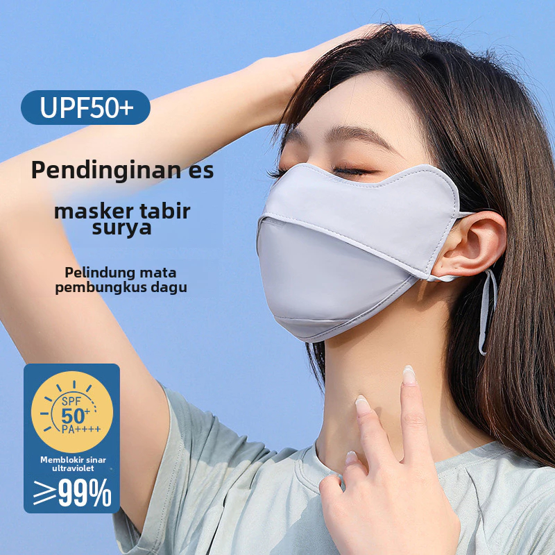 Jual Masker Uv Protection /Masker Wajah Anti Ultraviolet UV UPF50 ...