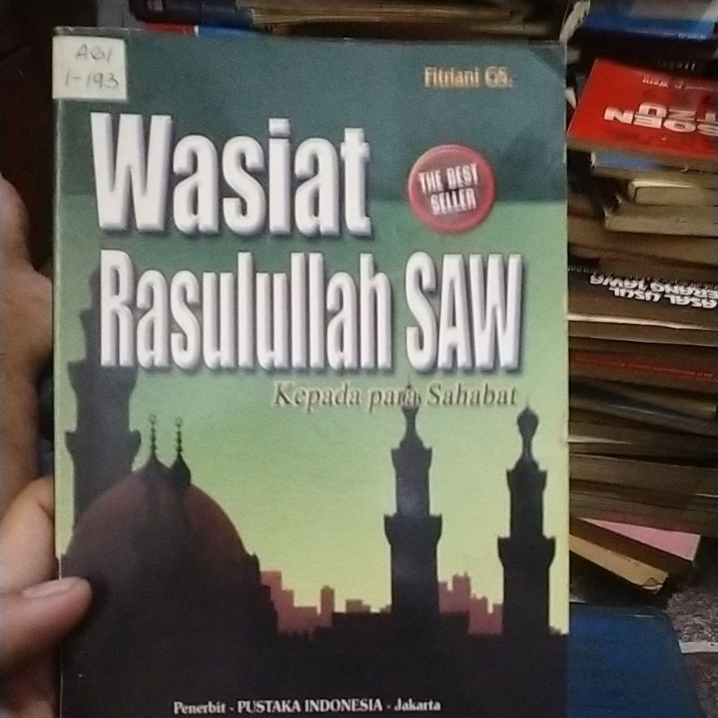 Jual buku Islam wasiat Rasulullah SAW kepada para sahabat original ...