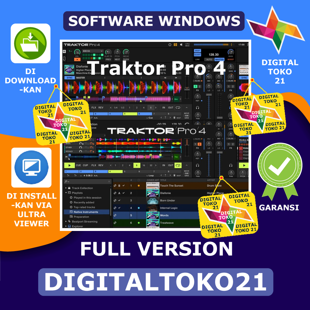 Jual [Diinstallkan] Native Instruments Traktor Pro 4.0.2 Full Version ...