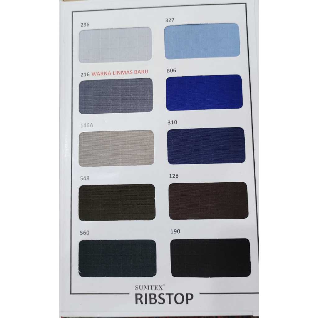 Jual KAIN RIBSTOP BY SUMTEX HAL 2 | Shopee Indonesia