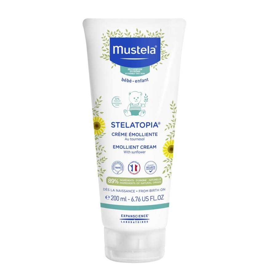 Mustela Stelatopia Emollient Cream Mustela Lotion For Dry Skin