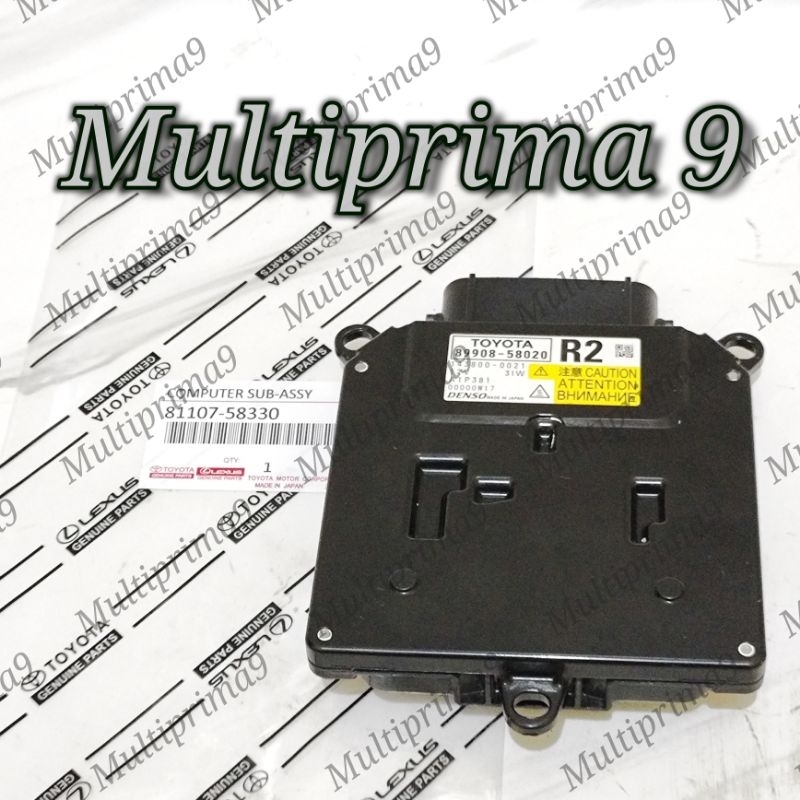Jual Ecu Ballas Balast Modul Headlamp Kanan Toyota Alphard Vellfire ...