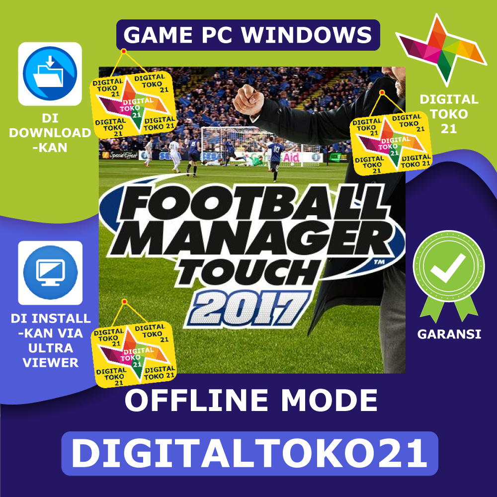 Jual [Diinstallkan] Football Manager Touch 2017 Full Version Game