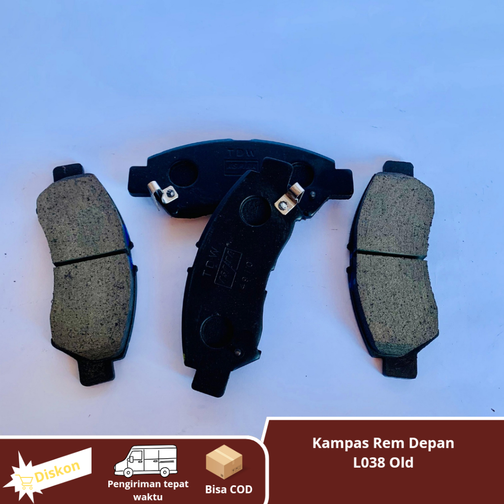 Jual KAMPAS REM DEPAN - BRAKE DISC PAD MITSUBISHI L300 DIESEL OLD/L038 ...