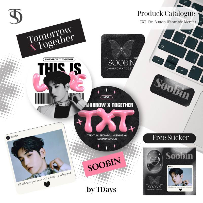 Jual Pin Button TXT (Fanmade) | PIN Tomorrow X Together | TXT ...