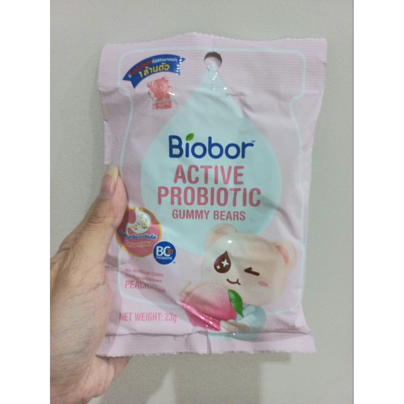 Jual biobor active probiotic gummy ( READY, candy probiotic ) | Shopee ...