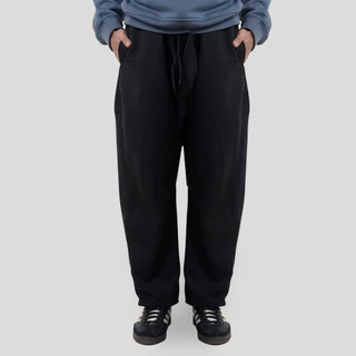 Fairgoods Sweat Pants Loose Baggy Fleece Rode Black
