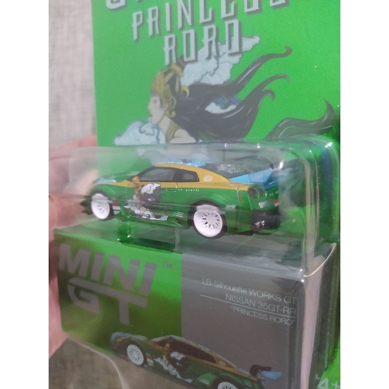 Jual MiniGT Nissan GTR R35 LBWK Princess Roro MiniGT x Mizu Diecast ...