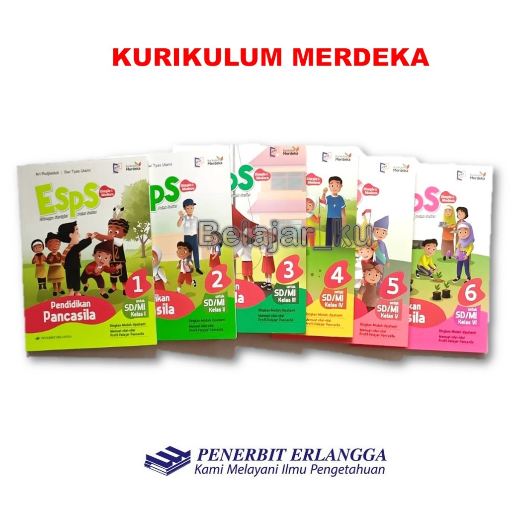 Jual Esps Pendidikan Pancasila SD Kelas 1 2 3 4 5 6 - Kurikulum Merdeka ...