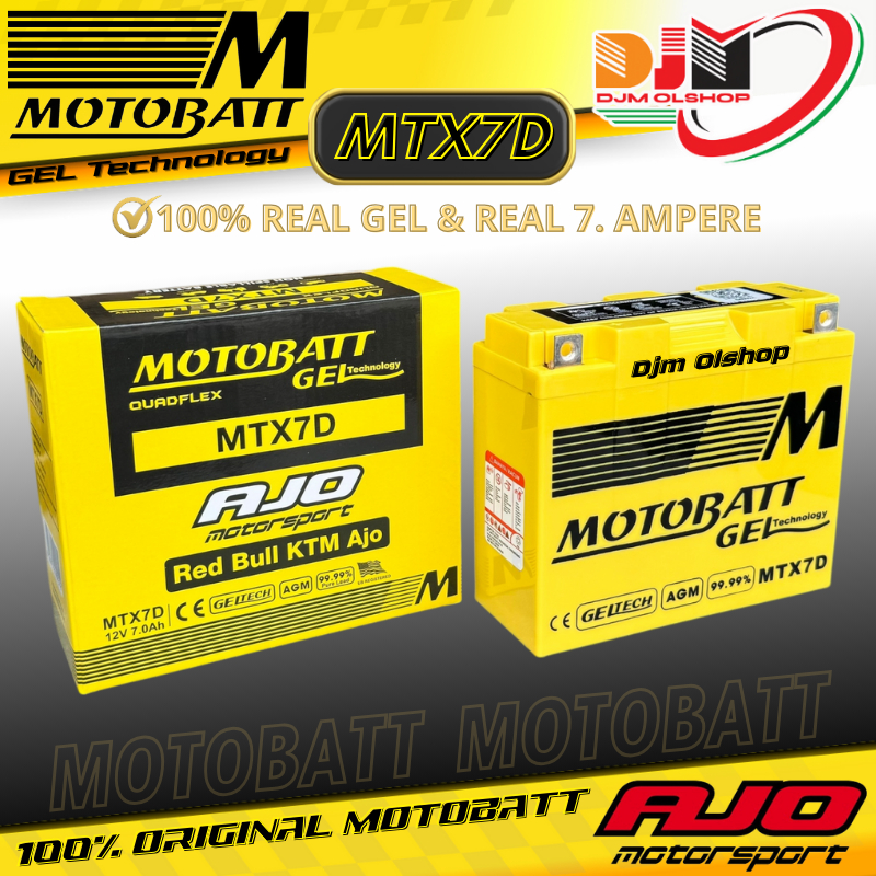 AKI KERING MOTOBATT MTX7D SCORPIO TIGER NOUVO ORIGINAL