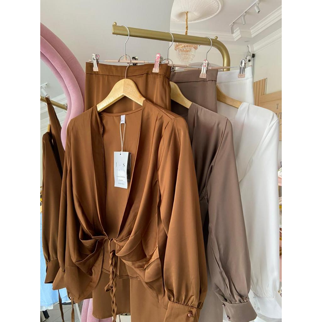 Jual Oneset Silk Premium Ukuran All Size | Shopee Indonesia