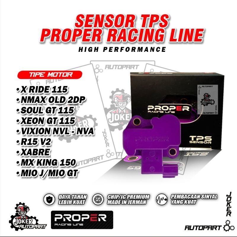 Jual TPS Sensor Mio J Fino Fi Soulgt Xride 115 Xeon Xabre R15 V2 Proper ...