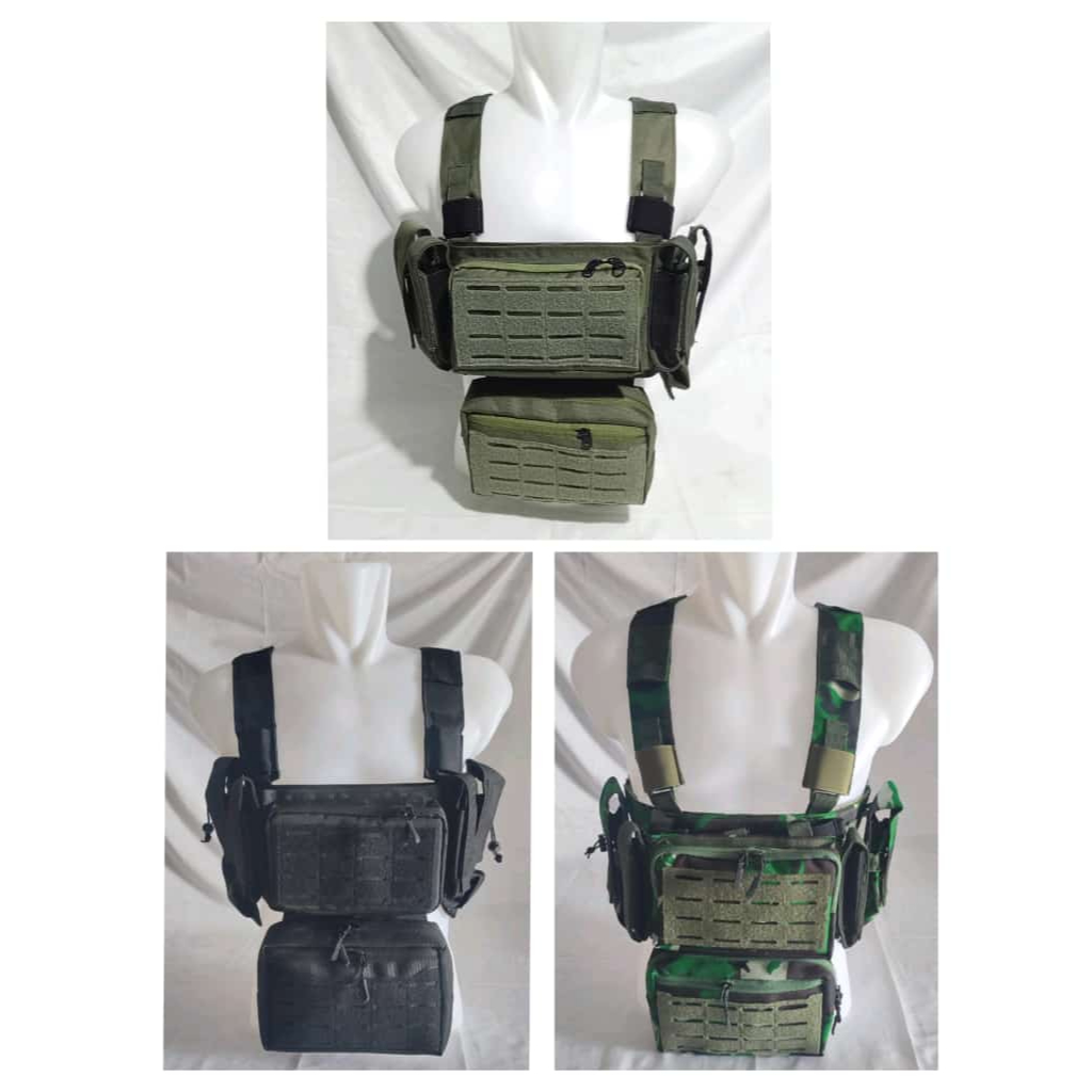 Jual Chest Rig Taktis KRAKEN I Tas Dada Mini Chestrig Modular Tactical ...