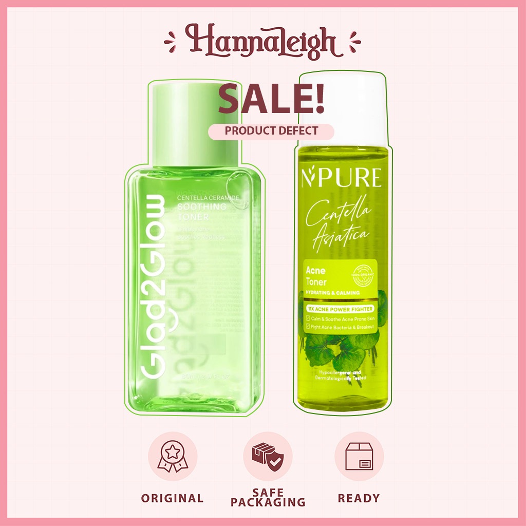 Jual [DEFECT PACKAGING ] - GLAD2GLOW Centella Ceramide Soothing Toner ...